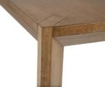 BRUNER 5-PIECE 72-INCH RECTANGULAR DINING SET NATURAL BROWN - Image 10