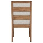 BRUNER UPHOLSTERED SIDE CHAIR NATURAL BROWN (SET OF 2) - Image 8