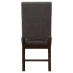 TWAIN UPHOLSTERED DINING SIDE CHAIR WARM GREY (SET OF 2) - Image 8
