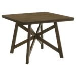 CANFIELD 5-PIECE 47-INCH COUNTER HEIGHT DINING SET BROWN - Image 3