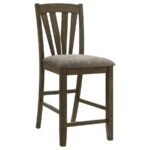 CANFIELD 5-PIECE 47-INCH COUNTER HEIGHT DINING SET BROWN - Image 7