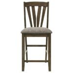 CANFIELD 5-PIECE 47-INCH COUNTER HEIGHT DINING SET BROWN - Image 8