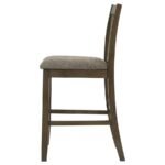 CANFIELD COUNTER HEIGHT DINING SIDE CHAIR BROWN (SET OF 2) - Image 6