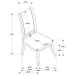 JUDD 5-PIECE 54-INCH ROUND WOOD DINING TABLE SET PEARL WHITE - Image 14