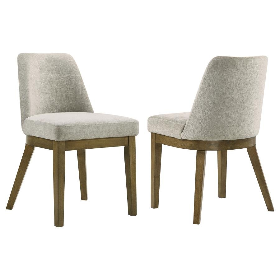 109352_001x900.jpg CASTLEWOOD UPHOLSTERED SIDE CHAIR LIGHT TAN (SET OF 2) - Image 1
