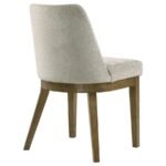 CASTLEWOOD UPHOLSTERED SIDE CHAIR LIGHT TAN (SET OF 2) - Image 8