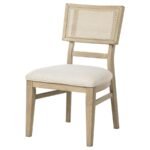 KAILANI RATTAN CANE DINING SIDE CHAIR BEIGE OAK (SET OF 2) - Image 5
