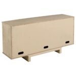 KAILANI 4-DOOR CANE SIDEBOARD BUFFET CABINET BEIGE OAK - Image 7