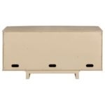 KAILANI 4-DOOR CANE SIDEBOARD BUFFET CABINET BEIGE OAK - Image 8