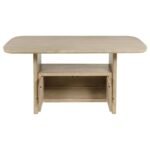 KAILANI 7-PIECE WOOD COUNTER HEIGHT DINING SET BEIGE OAK - Image 5