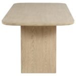 KAILANI 7-PIECE WOOD COUNTER HEIGHT DINING SET BEIGE OAK - Image 7