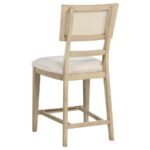 KAILANI 7-PIECE WOOD COUNTER HEIGHT DINING SET BEIGE OAK - Image 11