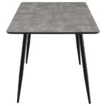 HORIZON 63-INCH BUTTERFLY LEAF EXTENSION DINING TABLE GREY - Image 7