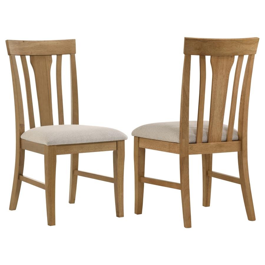 109462_001x900.jpg HARTVILLE DINING SIDE CHAIR NATURAL LIGHT BROWN (SET OF 2) - Image 1