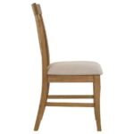 HARTVILLE DINING SIDE CHAIR NATURAL LIGHT BROWN (SET OF 2) - Image 9