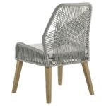 NAKIA WOVEN ROPE DINING SIDE CHAIRS GREY (SET OF 2) - Image 7