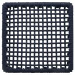 NAKIA WOVEN ROPE COUNTER CHAIR WITH CUSHION NAVY (SET OF 2) - Image 10
