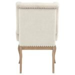 BROCKWAY UPHOLSTERED ARM CHAIR BARLEY BROWN (SET OF 2) - Image 8