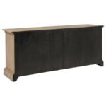 BROCKWAY 4-DOOR DINING SIDEBOARD BUFFET CABINET BARLEY BROWN - Image 7