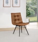 Stylish Side Chair With Comfortable Seating And Modern Finish - Image 2