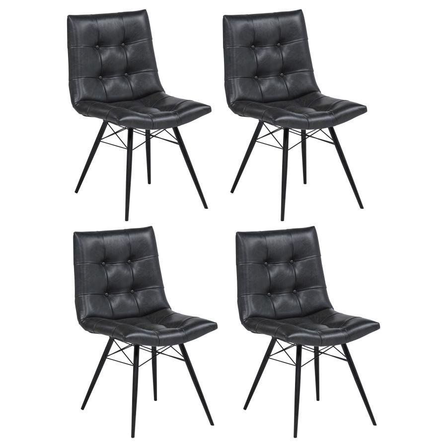 110302_001x900.jpg AIKEN UPHOLSTERED DINING SIDE CHAIR CHARCOAL (SET OF 4) - Image 1