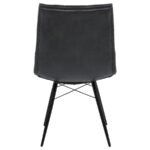 AIKEN UPHOLSTERED DINING SIDE CHAIR CHARCOAL (SET OF 4) - Image 8