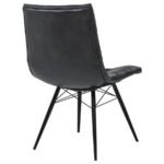 AIKEN UPHOLSTERED DINING SIDE CHAIR CHARCOAL (SET OF 4) - Image 9