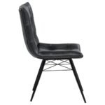AIKEN UPHOLSTERED DINING SIDE CHAIR CHARCOAL (SET OF 4) - Image 10