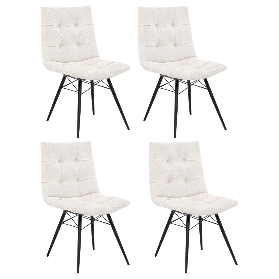 110332STN_001x900.jpg Stylish Side Chair With Comfortable Seating And Modern Finish - Image 1