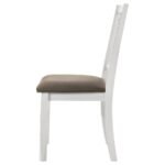 APPLETON WOOD DINING SIDE CHAIR DISTRESSED WHITE (SET OF 2) - Image 6