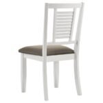 APPLETON WOOD DINING SIDE CHAIR DISTRESSED WHITE (SET OF 2) - Image 7