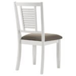 APPLETON WOOD DINING SIDE CHAIR DISTRESSED WHITE (SET OF 2) - Image 8