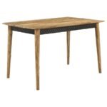 PARTRIDGE 7-PIECE COUNTER DINING SET ESPRESSO AND CAMEL - Image 3