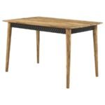 PARTRIDGE 60-INCH COUNTER HEIGHT DINING TABLE SHEESHAM - Image 5