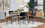 PARTRIDGE 60-INCH COUNTER HEIGHT DINING TABLE SHEESHAM - Image 10