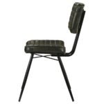MISTY LEATHER UPHOLSTERED DINING CHAIR ESPRESSO (SET OF 2) - Image 6