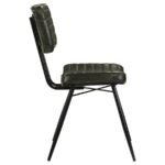 MISTY LEATHER UPHOLSTERED DINING CHAIR ESPRESSO (SET OF 2) - Image 9