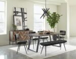 MISTY LEATHER UPHOLSTERED DINING CHAIR ESPRESSO (SET OF 2) - Image 12