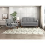 1113GY-2 Love Seat - Image 8