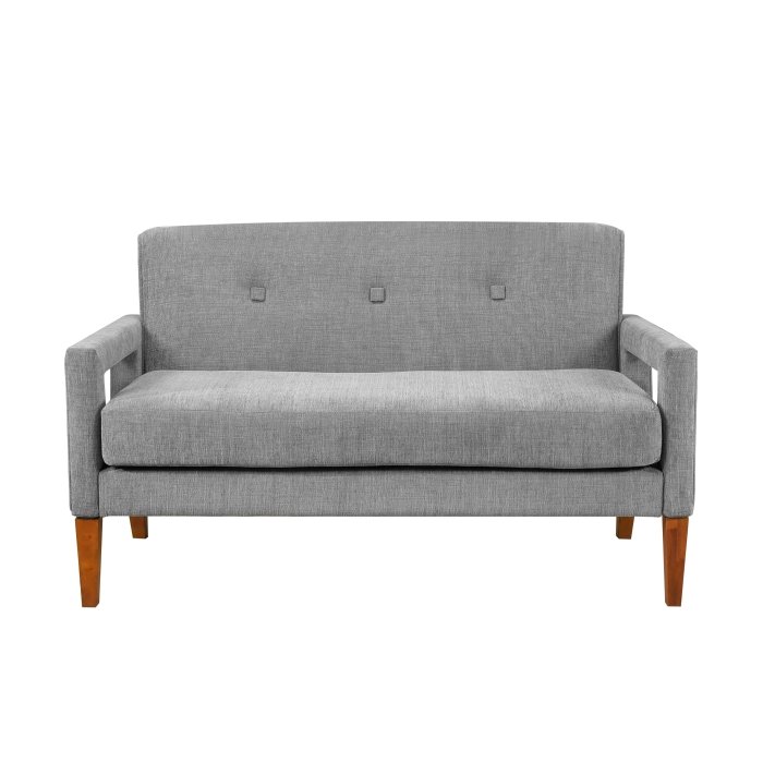 1113GY-2_noBG_f__l.jpg 1113GY-2 Love Seat - Image 1