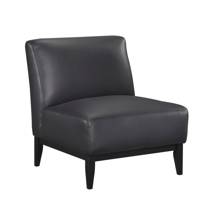 1129BLK-1_noBG_side_1__l.jpg 1129BLK-1 Accent Chair - Image 1