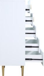 Zayne Wood Veneer Chest - Image 4