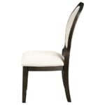 TWYLA OVAL BACK DINING SIDE CHAIR DARK COCOA (SET OF 2) - Image 6
