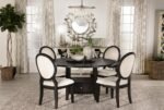 TWYLA OVAL BACK DINING SIDE CHAIR DARK COCOA (SET OF 2) - Image 14
