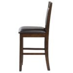 DEWEY UPHOLSTERED COUNTER CHAIR WALNUT (SET OF 2) - Image 6