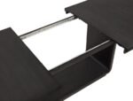 LEANDRO 7-PIECE RECTANGULAR DINING TABLE SET BURNISHED BLACK - Image 13