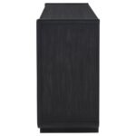 LEANDRO 2-DRAWER DINING SIDEBOARD SERVER BURNISHED BLACK - Image 5