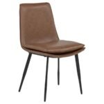 ORTEGA UPHOLSTERED DINING SIDE CHAIR COFFEE (SET OF 2) - Image 3