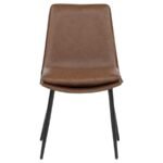 ORTEGA UPHOLSTERED DINING SIDE CHAIR COFFEE (SET OF 2) - Image 4