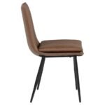 ORTEGA UPHOLSTERED DINING SIDE CHAIR COFFEE (SET OF 2) - Image 10